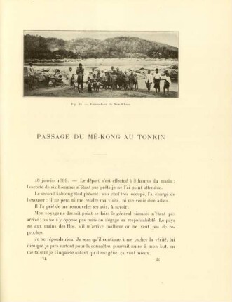 Passage du Mé-Kong au Tonkin