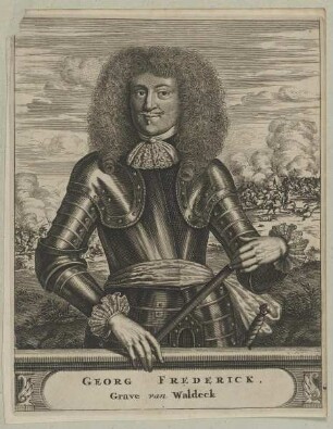 Bildnis des Fürsten Georg Friedrich zu Waldeck, Domprobst zu Halberstadt