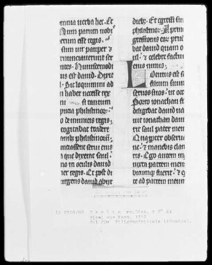 Camper Bibel, die zwei fragmentarisch erhaltenen Bände — Camper Bibel, Band 2 — Initiale L (ocutus), Folio 20 verso