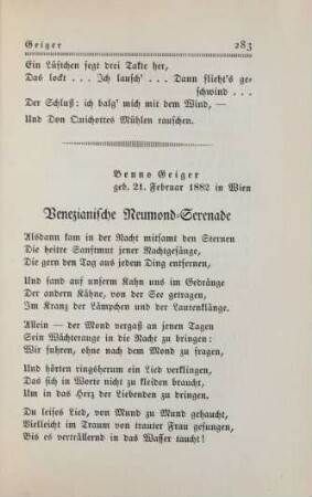 Benno Geiger