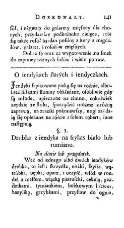 O iendykach starých i iendyczkach.
