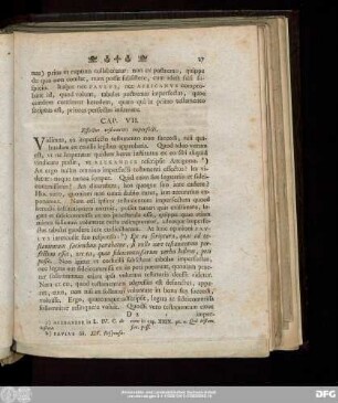Cap. VII. Effectus testamenti imperfecti.