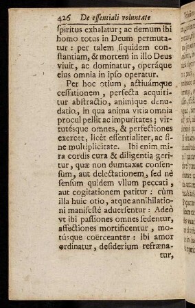 426-436, Per hoc otium, actiuamque cessationem, ...