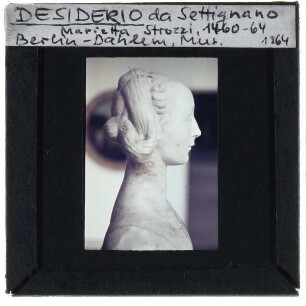 Settignano, Mädchenbüste, (sog. Marietta Strozzi) (Berlin))