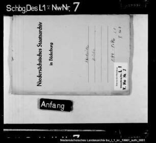 Protokoll betr. Abscheide und Brüche