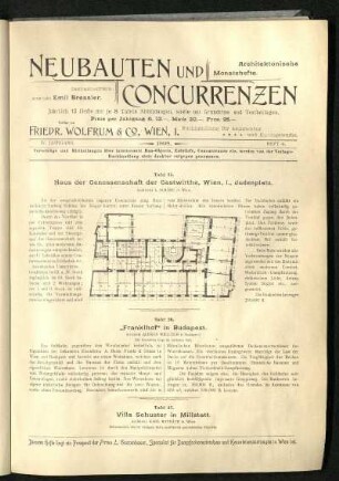 Wettbewerbsbeiträge. Tafel 25-32