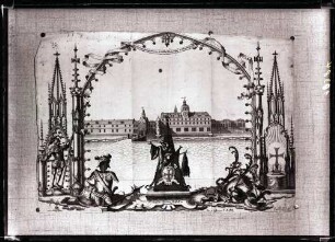 Schloß, Stich um 1800