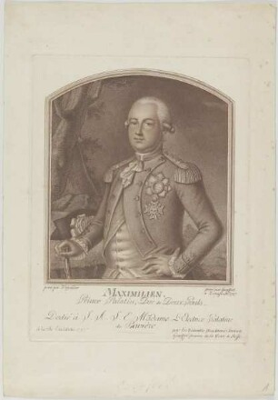 Bildnis des Maximilien de Deux-Ponts