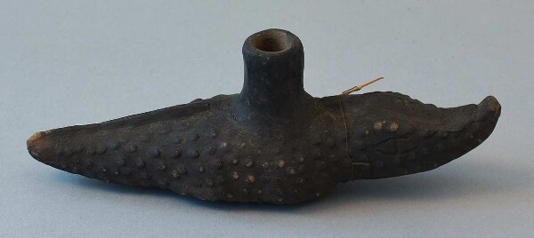 Clay vessel as an animal figure