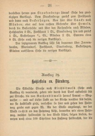 Ausflug 29. Hohlestein ev. Dörnberg.
