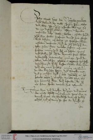 Ärztliches Konsilium des Johannes Möringer für Herrn Matthias Endtlin