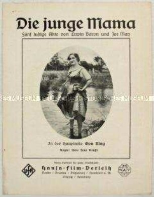 Filmprogramm zu dem deutschen Spielfilm "Die junge Mama"