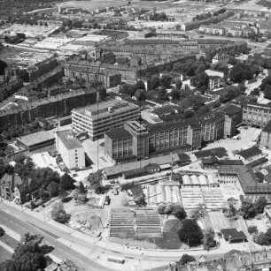 Gothaer Platz in Erfurt : Blickrichtung Norden in die Brühlervorstadt