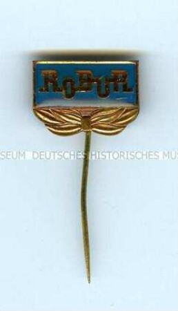 Ehrennadel der VEB Robur Werke, in Bronze