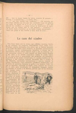 La caza del cóndor