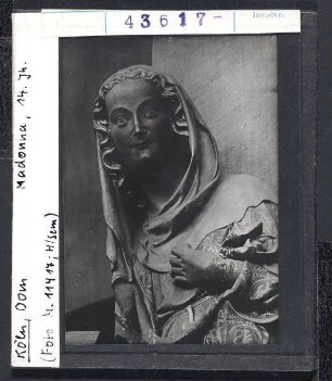 Köln, Dom: Madonna, 14. Jh.