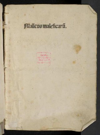 Malleus maleficarum