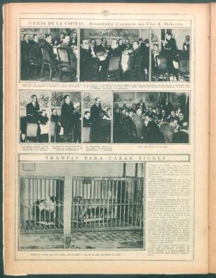 Policía de la capital.- Demostración al comisario don César E. Etcheverry