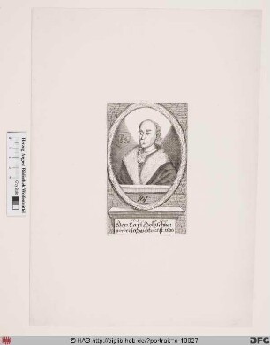 Bildnis Carl IV. Holzschuher