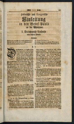 687-688, I. Die historische Nachricht von diesem Briefe