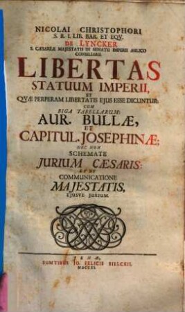Libertas statuum Imperii
