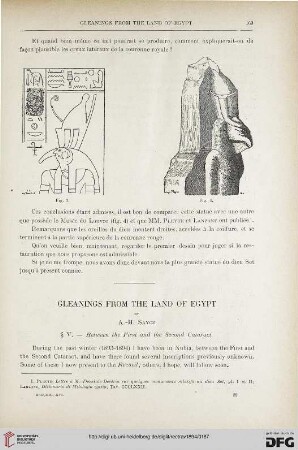 16: Gleanings from the land of Egypt, [4]