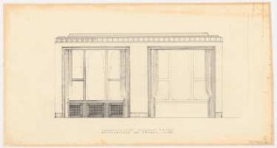 Schloss Posen, Posen Umbau: Empfangsraum des »Führers« 1.OG 1:20
