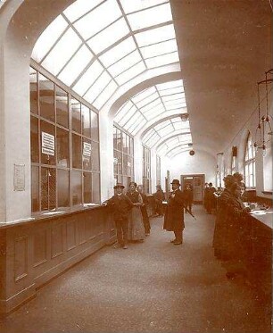 Fischer, Theodor; Stuttgart; Gustav-Siegle-Haus - Innenansicht