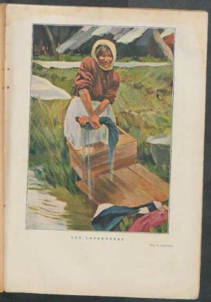 "Las lavanderas" - Óleo de Zavattaro
