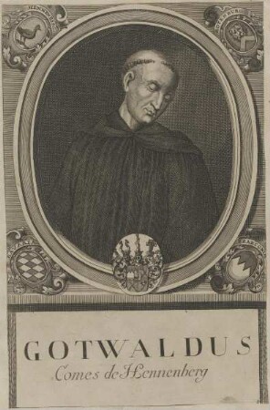 Bildnis des Gotwaldus de Hennenberg