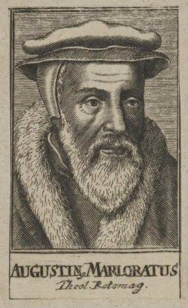 Bildnis des Augustinus Marloratus