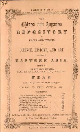 Vol. III. No. XXIV, July 1, 1865