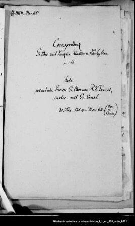 Korrespondenz mit Lizentiat Philipp Seiblin und Lizentiat Balthasar Klammer, lüneburgischer Kanzler, betr. Prozeßangelegenheiten: Graf Ernst zu Holstein-Schaumburg