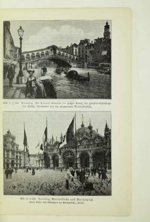Venedig; Markuskirche und Markusplatz