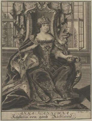 Bildnis von Anna, Zarin von Russland