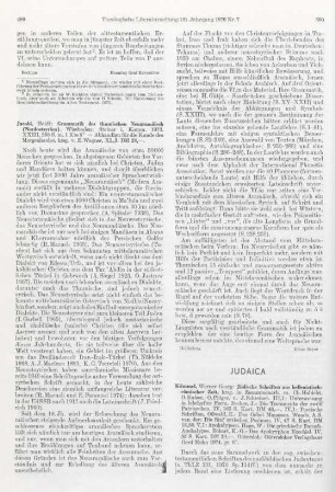 500-503 [Rezension] Woude, A.S. van der, Die fünf syrischen Psalmen