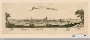 Ulm, gegen Norden : Cum Gratia et Privil. Sac. Caes. Maj.