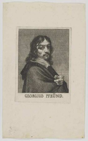 Bildnis des Georgius Pfründ