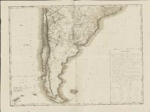 Atlas zur Reise in Brasilien. Südliche Hälfte Südamerika (Teil 2)