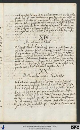[fol. 8] De domibus noctu claudendis