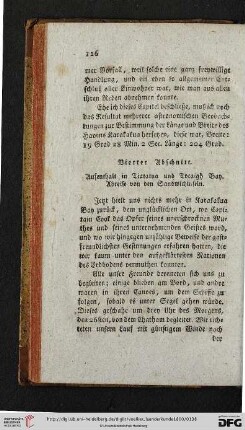 Vierter Abschnitt: Aufenthalt in Tiatatua und Tocaigh Bay. Abreise von den Sandwichinseln