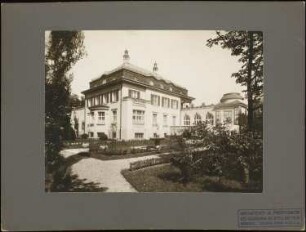 Villa des Kommerzienrates Götz (Postpräsidentenvilla), Regensburg: Ansicht