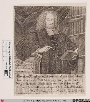 Bildnis Gottfried Balthasar Scharf(f)