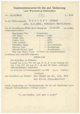 Günther, Johann