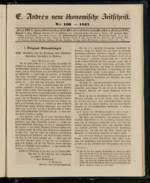 Nro. 100. - 1847