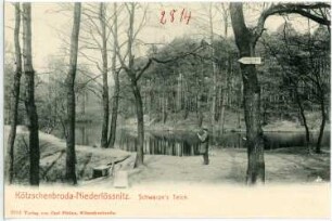 Kötzschenbroda. Niederlößnitz, Schwarzes Teich