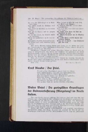 Der Priel.
