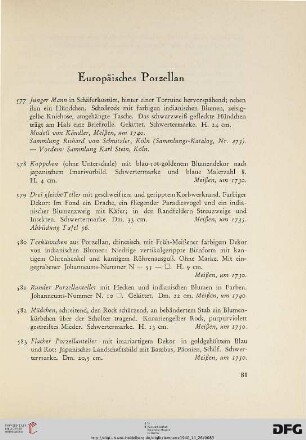 Europäisches Porzellan (Nr. 577-602)