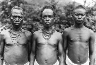 Männer der Sora (Deutsche Indien-Expedition 1926/1929 - 2. Odisha)