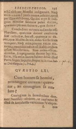 Quaestio LXI. - Quaestio LXX.
